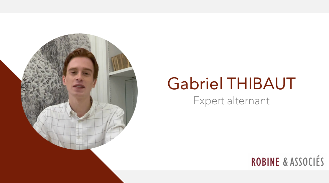 Interview de Gabriel THIBAUT, nouvel expert-alternant