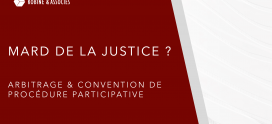 Arbitrage et convention de procédure participative : MARD de la justice ?