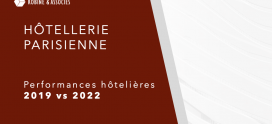 Données hôtelières à Paris – 2019 vs 2022