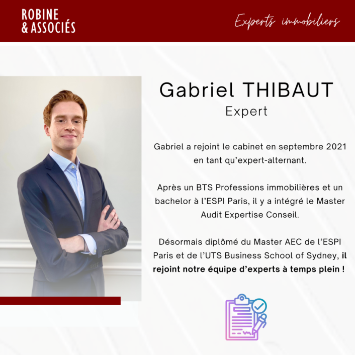 Gabriel Thibaut renforce notre équipe !