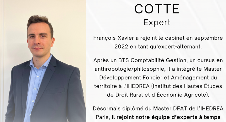 François-Xavier rejoint notre équipe !