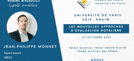 L’évaluation des hôtels – Université de Paris CEIF-FNAIM