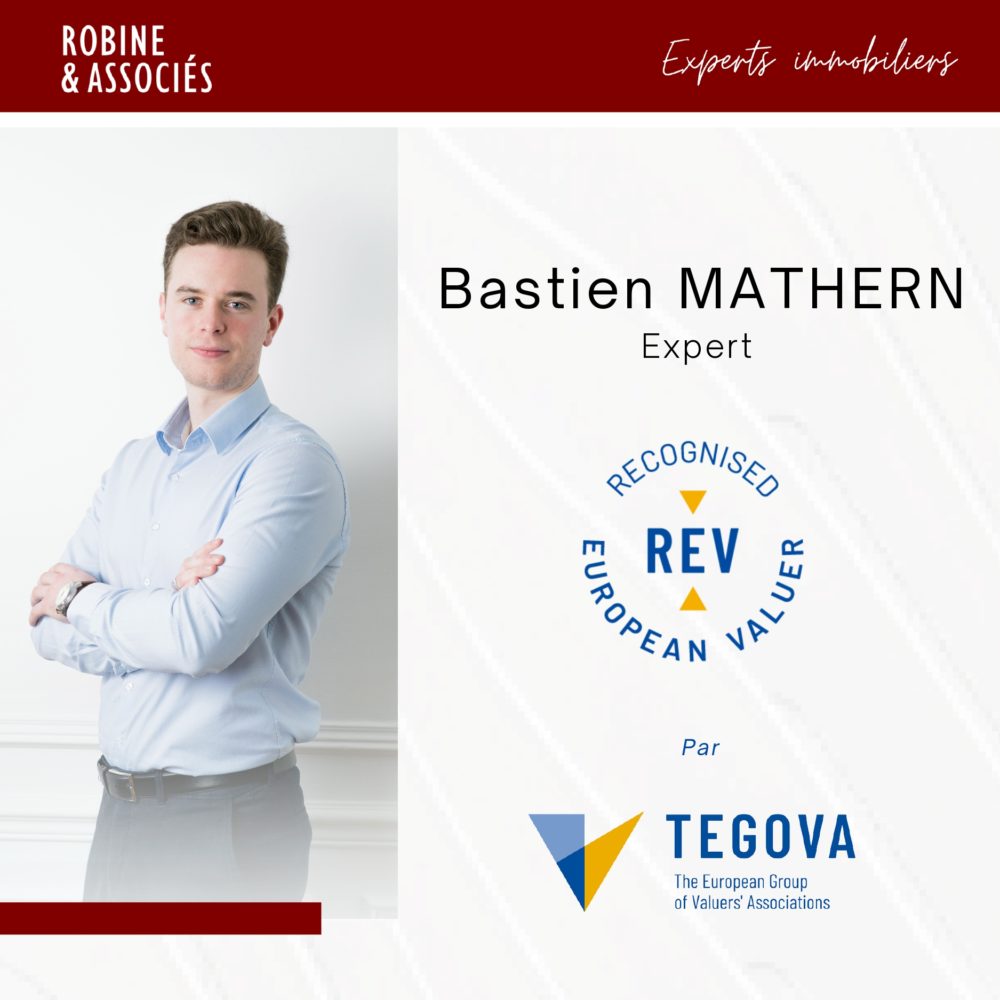 Bastien MATHERN certifié REV par TEGOVA
